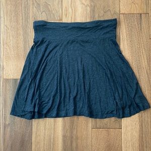 Ambiance Apparel Medium Grey Skirt